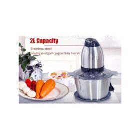 Hachoir à viande électrique inox 2 L Hachoir à viande électrique inox 2 L