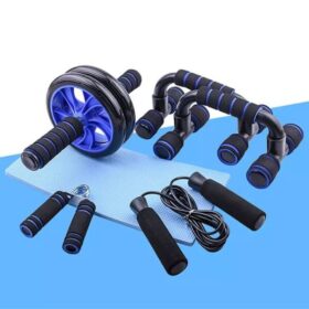 Kit fitness 5‑en‑1 pour entraînement à domicile