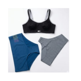 Lingerie Femme : Brassière de Soutien Intensif (14C) + 2 Culottes Confort (M) - Respirant et Maintien Optimal Lingerie Femme : Brassière de Soutien Intensif (14C) + 2 Culottes Confort (M) - Respirant et Maintien Optimal