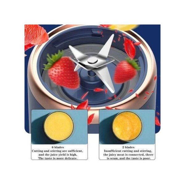 Mini mixeur de fruits portable (USB rechargeable)