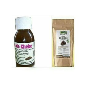 Pack Chébé — Huile 60 ml + Poudre 50 g — Soin capillaire