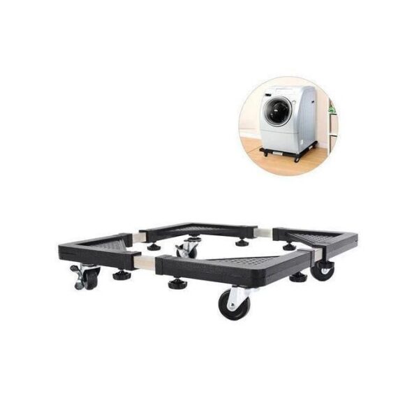 Support réfrigérateur avec roue — Gris Support réfrigérateur avec roue — Gris
