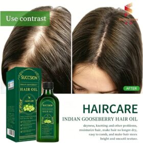 Huile capillaire Amla naturelle — 100 mL | Répare, hydrate et protège la couleur Huile capillaire Amla naturelle — 100 mL | Répare, hydrate et protège la couleur