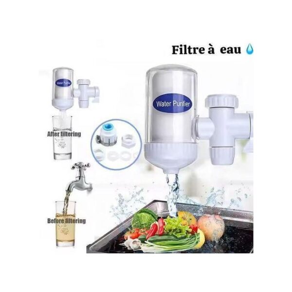 Purificateur d'eau pour robinet — Filtre d'appoint facile à installer Purificateur d'eau pour robinet — Filtre d'appoint facile à installer
