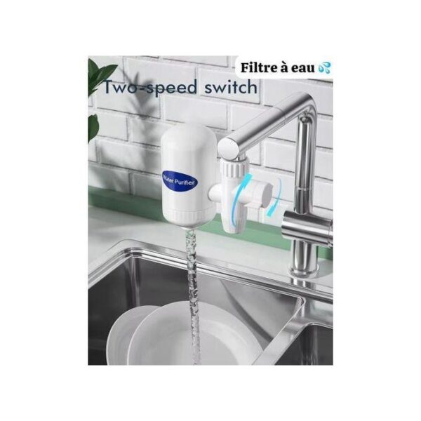 Purificateur d'eau pour robinet — Filtre d'appoint facile à installer Purificateur d'eau pour robinet — Filtre d'appoint facile à installer