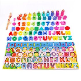 Table d'apprentissage Montessori en bois