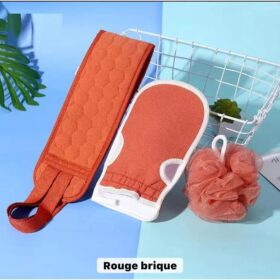 Lingettes exfoliantes corps