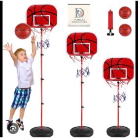 Panier de basket ajustable enfant