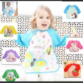 Bavoir imperméable à manches longues 0-6 ans