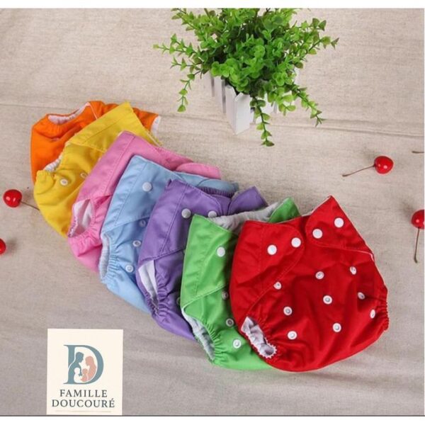 Couche lavable avec insert 0-2 ans