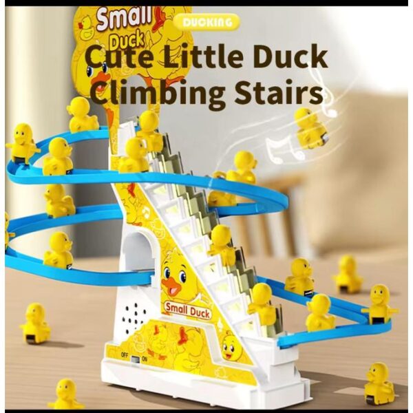 Jeu de canards grimpeurs d'escaliers