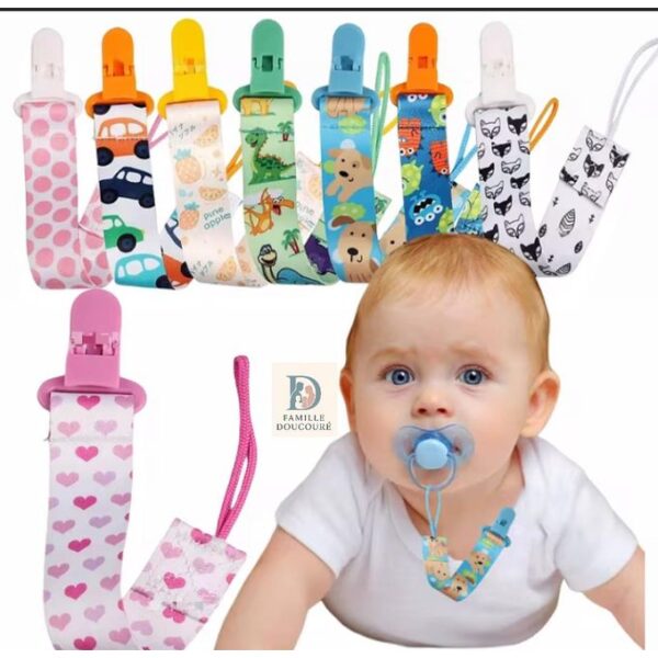 Attache-sucette pour bébé Attache-sucette pour bébé