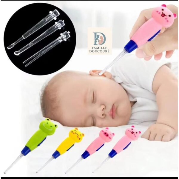Nettoyant d'oreilles bébé à LED
