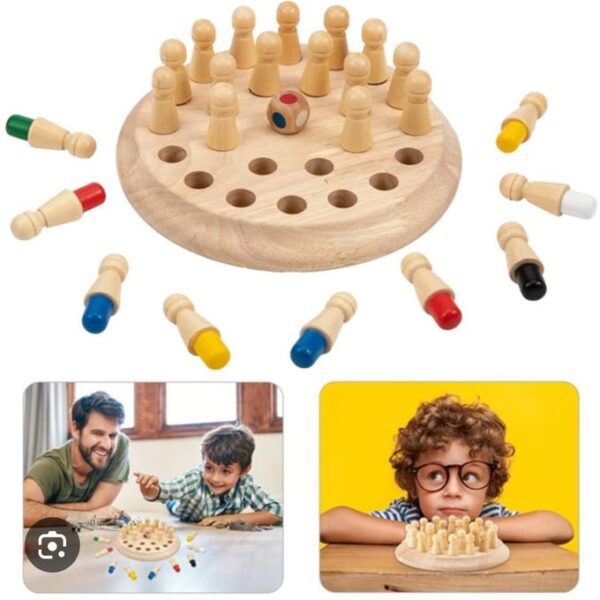 Jeu de mémoire en bois Jeu de mémoire en bois