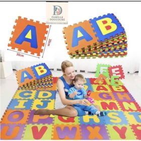 Tapis alphabet et chiffres en mousse EVA