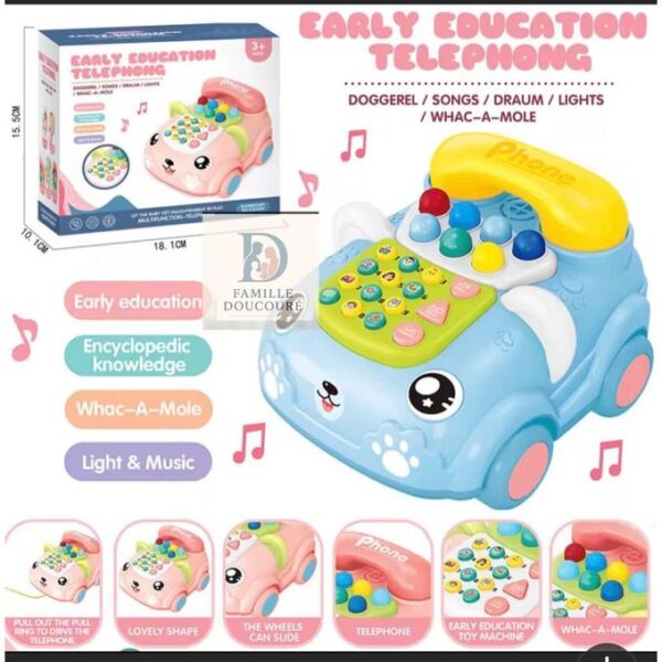 Jouet téléphone Montessori Jouet téléphone Montessori