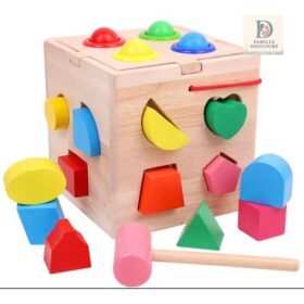 Jouet Montessori en bois formes et couleurs