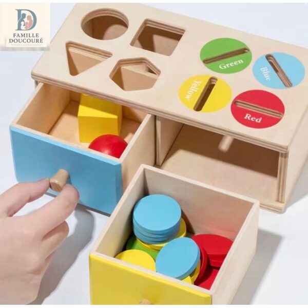 Jouet Montessori trieur de formes Jouet Montessori trieur de formes