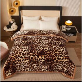 Couverture Raschel de luxe 200 x 230 cm