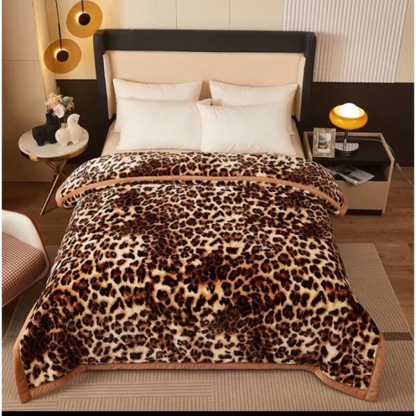 Couverture Raschel de luxe 200 x 230 cm