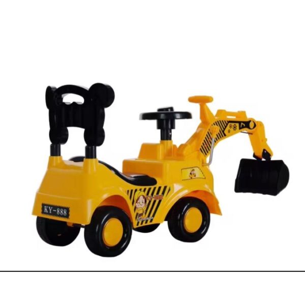 Porteur bébé excavatrice – Jaune et noir (Jouet bébé) Porteur bébé excavatrice – Jaune et noir (Jouet bébé)