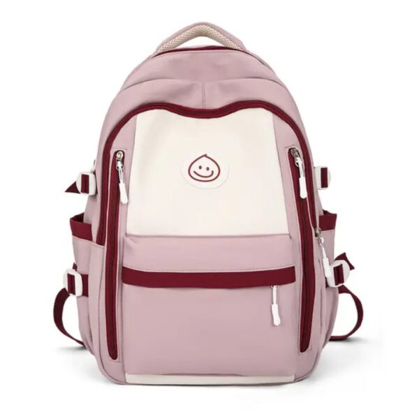 Sac à dos scolaire grande capacité — Noir ou Rose Sac à dos scolaire grande capacité — Noir ou Rose