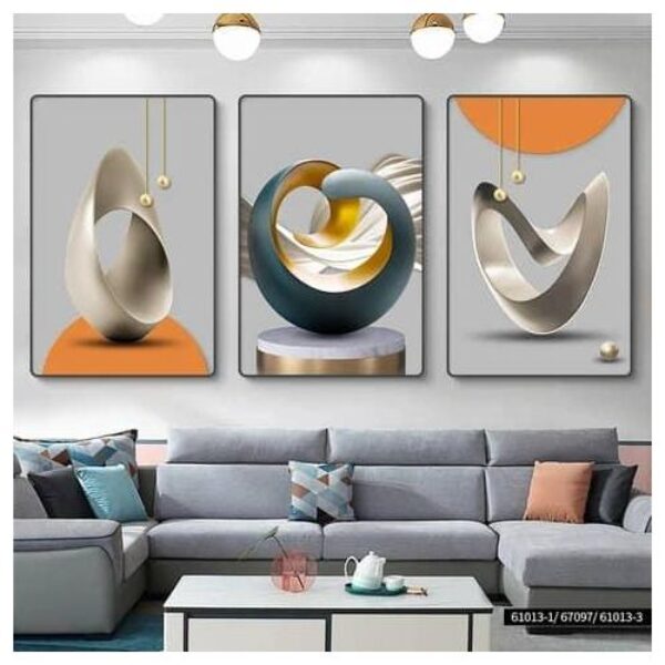 Tableau décoratif mural 3 pièces 50 x 70 cm Tableau décoratif mural 3 pièces 50 x 70 cm