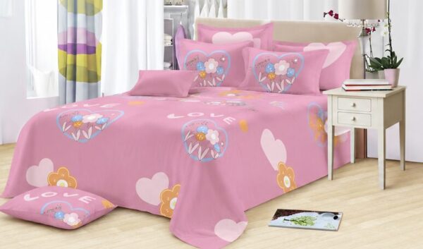 Ensemble Drap 3 Pièces(1 draps/2 taies d 'oreillers) 100% Coton – Qualité Supérieure