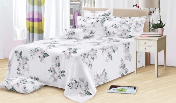 Ensemble Drap 3 Pièces(1 draps/2 taies d 'oreillers) 100% Coton – Qualité Supérieure