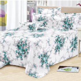 Ensemble Drap 3 Pièces(1 draps/2 taies d 'oreillers) 100% Coton – Qualité Supérieure – Image 9