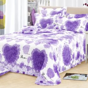 Ensemble Drap 3 Pièces(1 draps/2 taies d 'oreillers) 100% Coton – Qualité Supérieure – Image 10