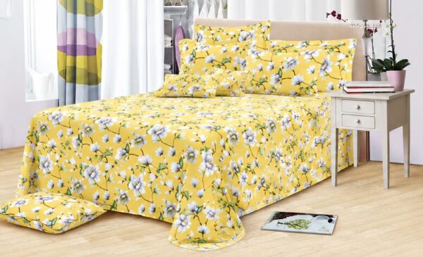 Ensemble Drap 3 Pièces(1 draps/2 taies d 'oreillers) 100% Coton – Qualité Supérieure