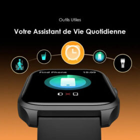 Oraimo Watch 5 (OSW-804) — Montre connectée 2,01" HD, appels Bluetooth, suivi santé & 105 modes sportifs – Image 4