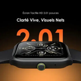Oraimo Watch 5 (OSW-804) — Montre connectée 2,01" HD, appels Bluetooth, suivi santé & 105 modes sportifs – Image 3