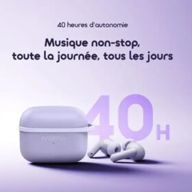Oraimo SpaceBuds Lite — Écouteurs Bluetooth True Wireless (Noire) – Image 3