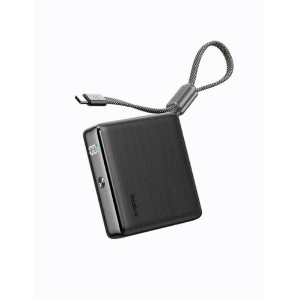 Oraimo PowerNova L21 — Powerbank 20 000 mAh, Charge 30W AniFast™ (Câble USB‑C intégré) Oraimo PowerNova L21 — Powerbank 20 000 mAh, Charge 30W AniFast™ (Câble USB‑C intégré)