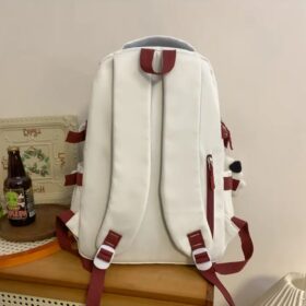 Sac à dos scolaire grande capacité — Noir ou Rose – Image 3