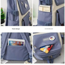 Sac scolaire 5 pièces - pour collégiens et lycéens – Image 5