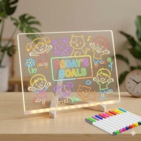 Tableau de dessin LED effaçable