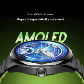 Oraimo Watch Nova 2R – Montre connectée AMOLED 1,43" • 300 mAh, 10j d'usage / 35j veille – Image 3