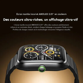 Oraimo Watch Nova 2 — Montre connectée AMOLED 2,01" • IP68 • 20 jours d'autonomie – Image 3