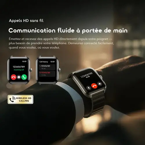 Oraimo Watch Nova 2 — Montre connectée AMOLED 2,01" • IP68 • 20 jours d'autonomie Oraimo Watch Nova 2 — Montre connectée AMOLED 2,01" • IP68 • 20 jours d'autonomie