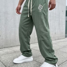 Pantalon de jogging homme en coton - taille élastique & cordon (XL–XXXXL) – Image 27