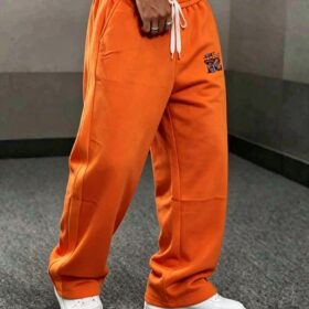 Pantalon de jogging homme en coton - taille élastique & cordon (XL–XXXXL) – Image 16