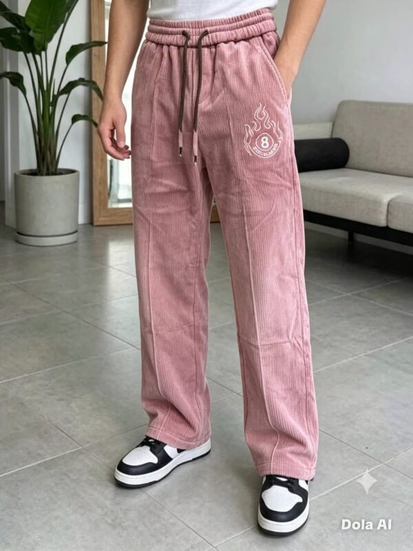 Pantalon de jogging homme en coton - taille élastique & cordon (XL–XXXXL)