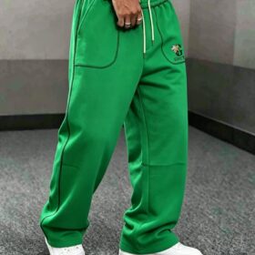 Pantalon de jogging homme en coton - taille élastique & cordon (XL–XXXXL) – Image 18