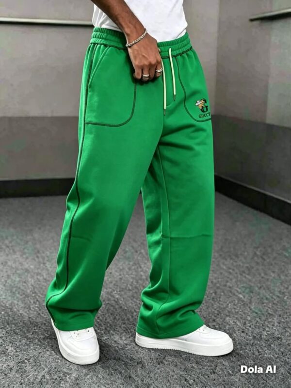 Pantalon de jogging homme en coton - taille élastique & cordon (XL–XXXXL)