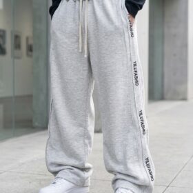 Pantalon de jogging homme en coton - taille élastique & cordon (XL–XXXXL) – Image 35