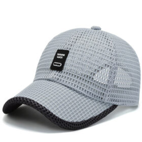 Casquette d'été unisexe — Gris – Image 2