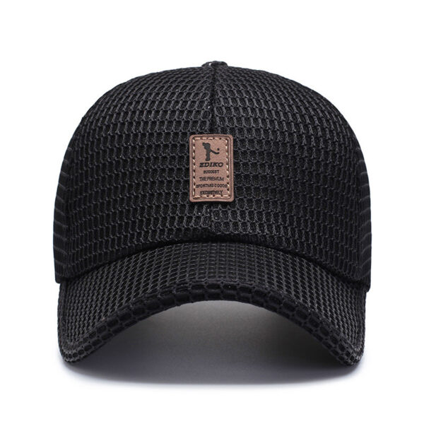 Casquette d'été unisexe — Noir Casquette d'été unisexe — Noir